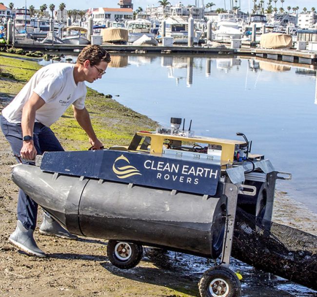 Clean Earth Rovers Scales Autonomous Pollution Response